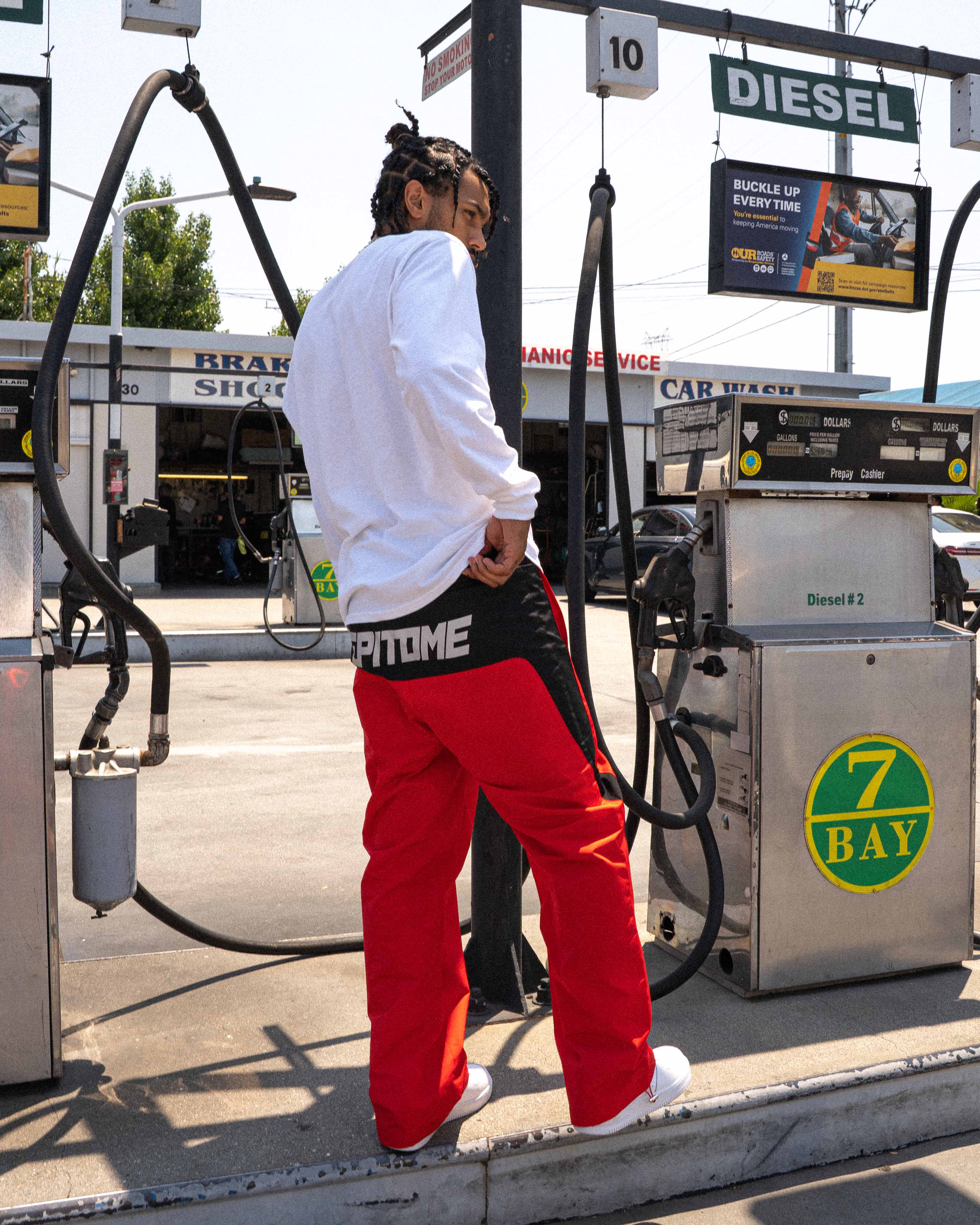 EPTM 3M Staple Pants - Red EPTM 3M Staple Pants - Red