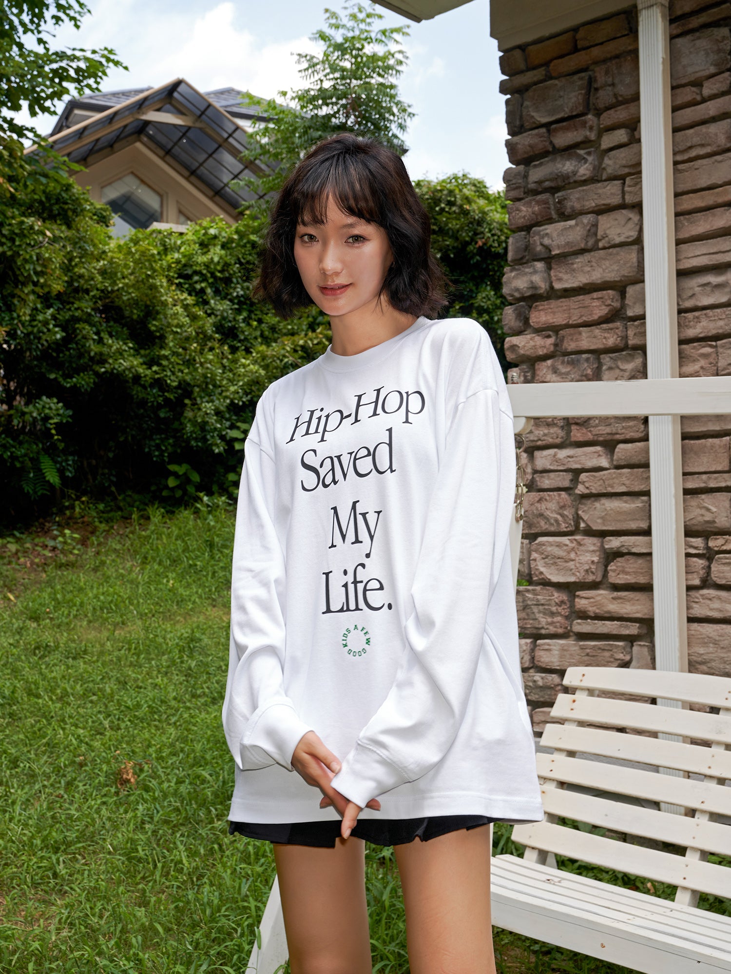 DONCARE(AFGK) "My life long sleeve shirt" DONCARE(AFGK) "My life long sleeve shirt"