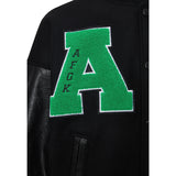 DONCARE (AFGK) "3D Logo Varsity Jacket" - BLACK DONCARE (AFGK) "3D Logo Varsity Jacket" - BLACK