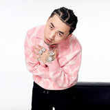 DONCARE(AFGK) "All-Over Print Logo Sweater" DONCARE(AFGK) "All-Over Print Logo Sweater"