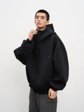 DONCARE(AFGK) "Hign-neck scuba zip hoodie" DONCARE(AFGK) "Hign-neck scuba zip hoodie"