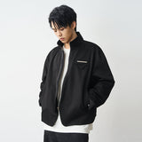 Stand Up Collar Twill Jacket Stand Up Collar Twill Jacket