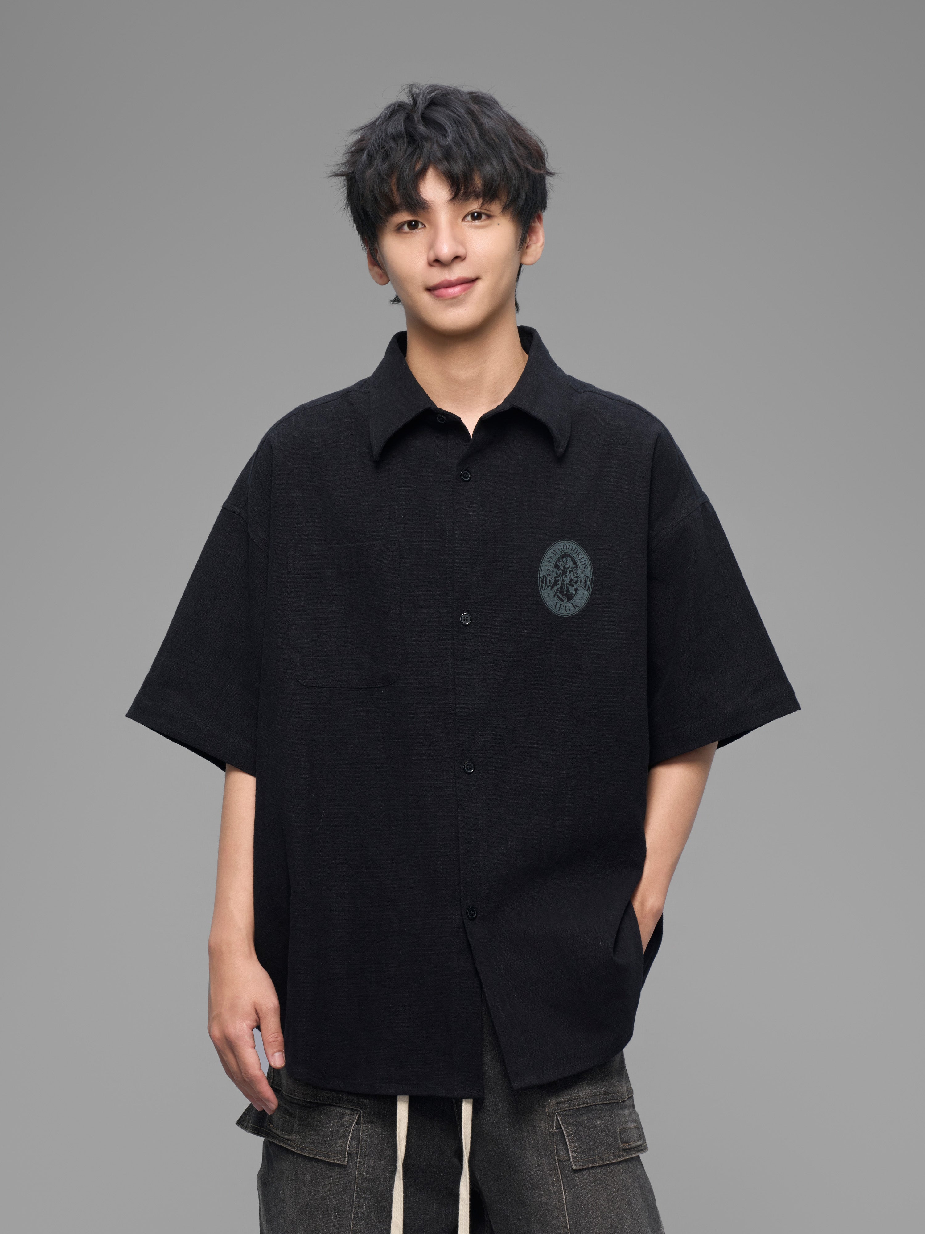 DONCARE(AFGK) "Linen shirt" DONCARE(AFGK) "Linen shirt"