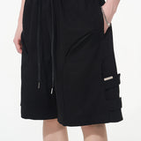 Functional Cargo Drawstring Shorts Functional Cargo Drawstring Shorts