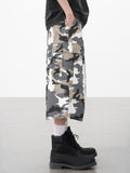 DONCARE(AFGK) "Snow camo baggy jorts" DONCARE(AFGK) "Snow camo baggy jorts"
