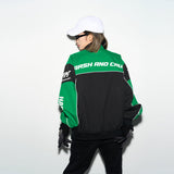 Retro Motorcycle Racing Logo Jacket Retro Motorcycle Racing Logo Jacket