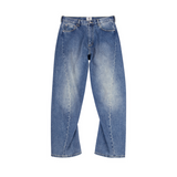 Washed Blade Cut Jeans Washed Blade Cut Jeans