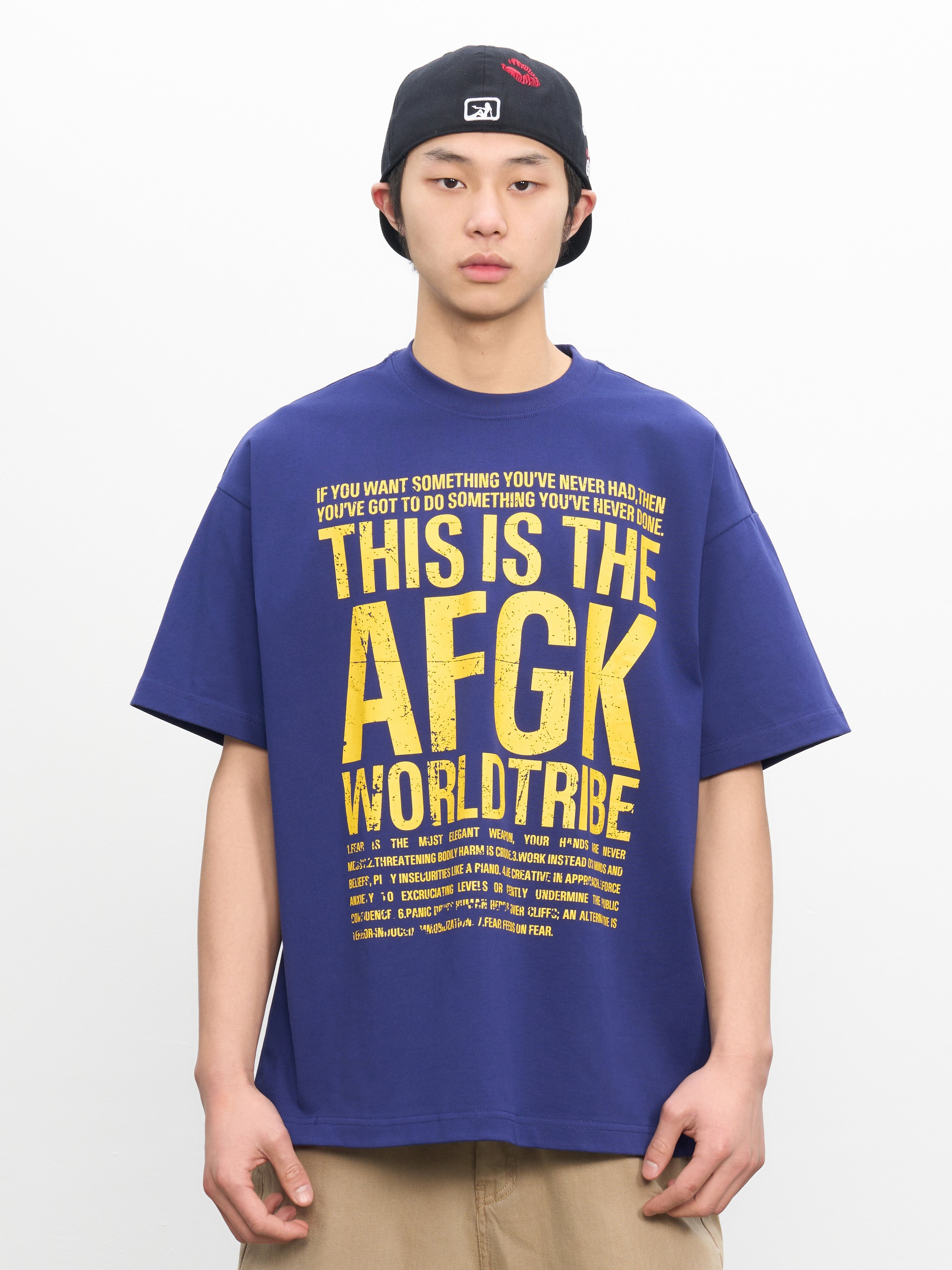 DONCARE(AFGK) "Poster logo tee" DONCARE(AFGK) "Poster logo tee"
