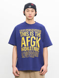 DONCARE(AFGK) "Poster logo tee" DONCARE(AFGK) "Poster logo tee"