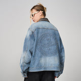 Embossed Logo Denim Jacket Embossed Logo Denim Jacket