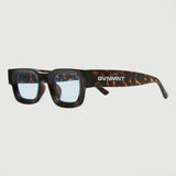 Conflict Sunglasses - Leopard / Blue Conflict Sunglasses - Leopard / Blue