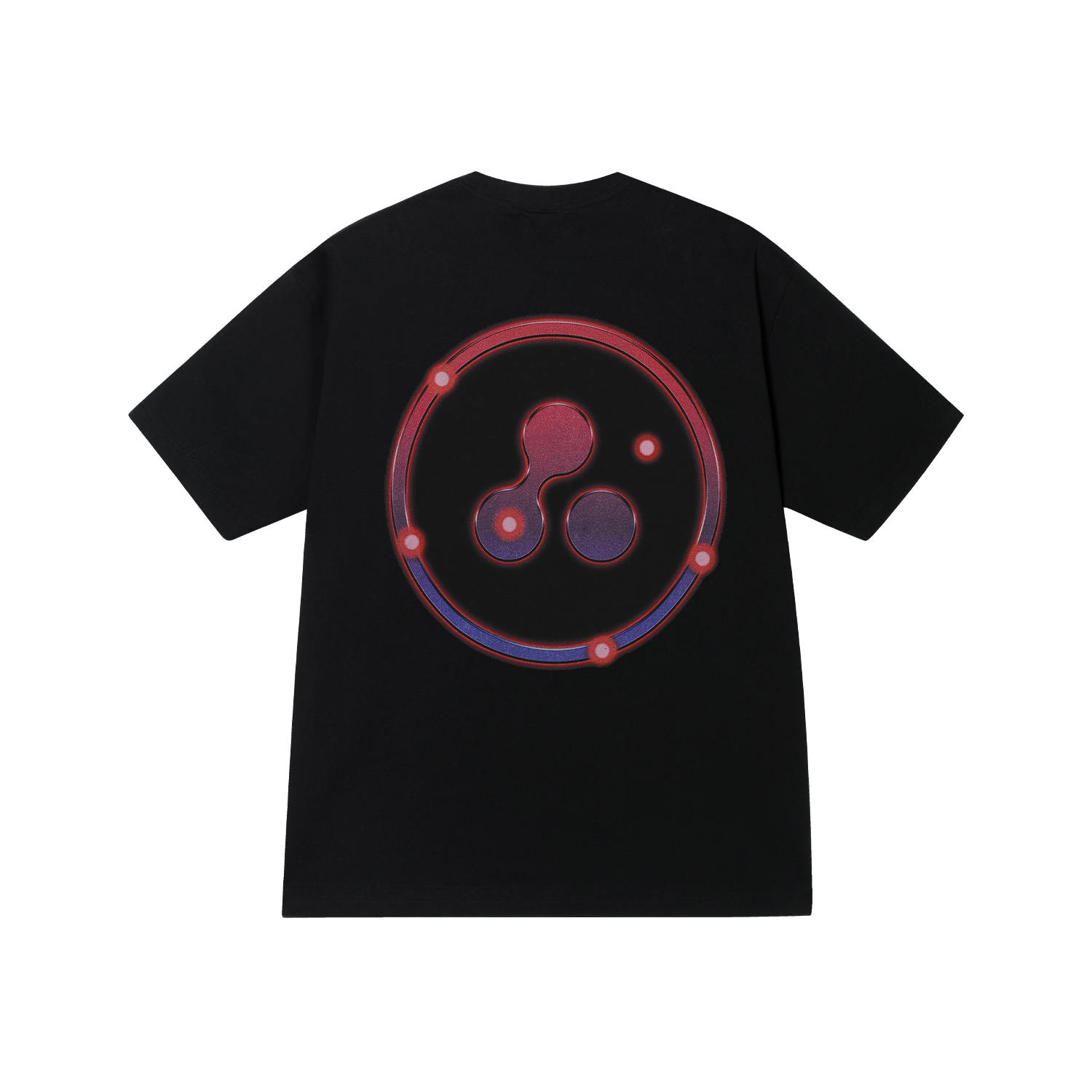 DONCARE(AFGK) "Lazer circle logo tee" DONCARE(AFGK) "Lazer circle logo tee"