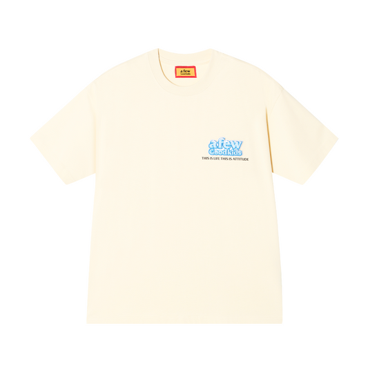 DONCARE(AFGK) “Embroidered patch logo tee”