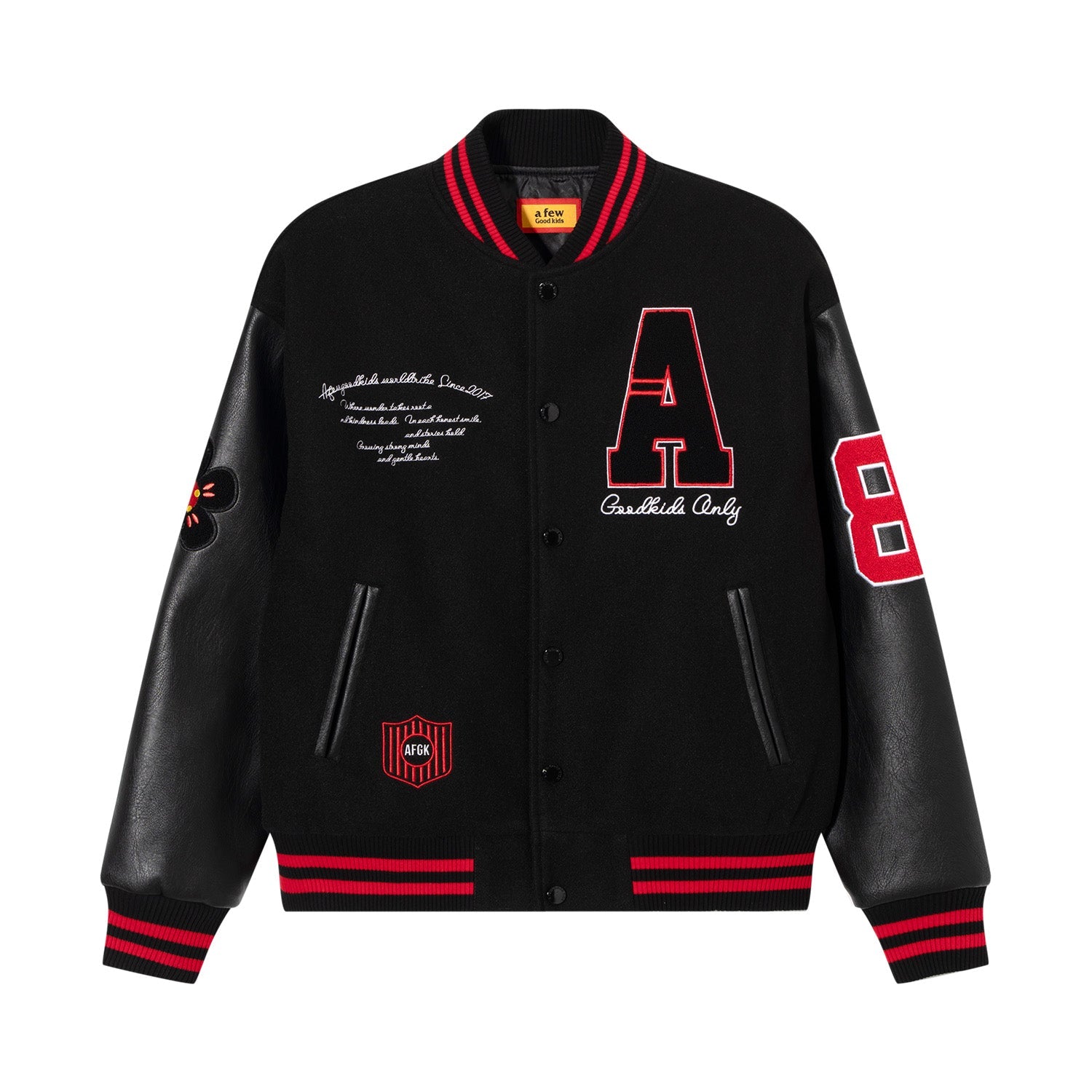DONCARE(AFGK) "Logo badge varsity jacket" DONCARE(AFGK) "Logo badge varsity jacket"