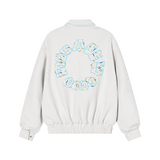 DONCARE(AFGK) "Ethnic Style logo suede jacket" DONCARE(AFGK) "Ethnic Style logo suede jacket"