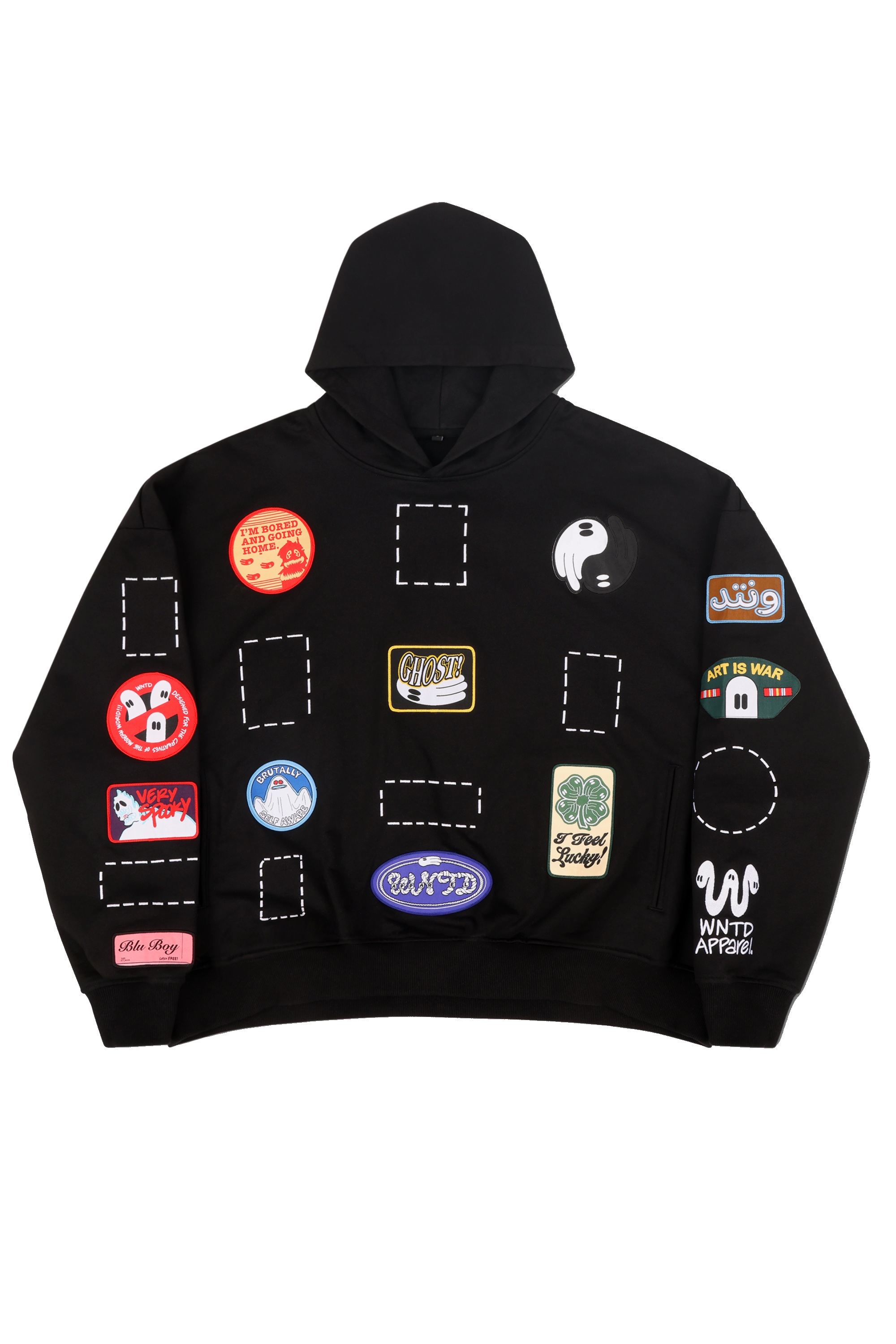 MISSING PATCHWORK HOODIE MISSING PATCHWORK HOODIE