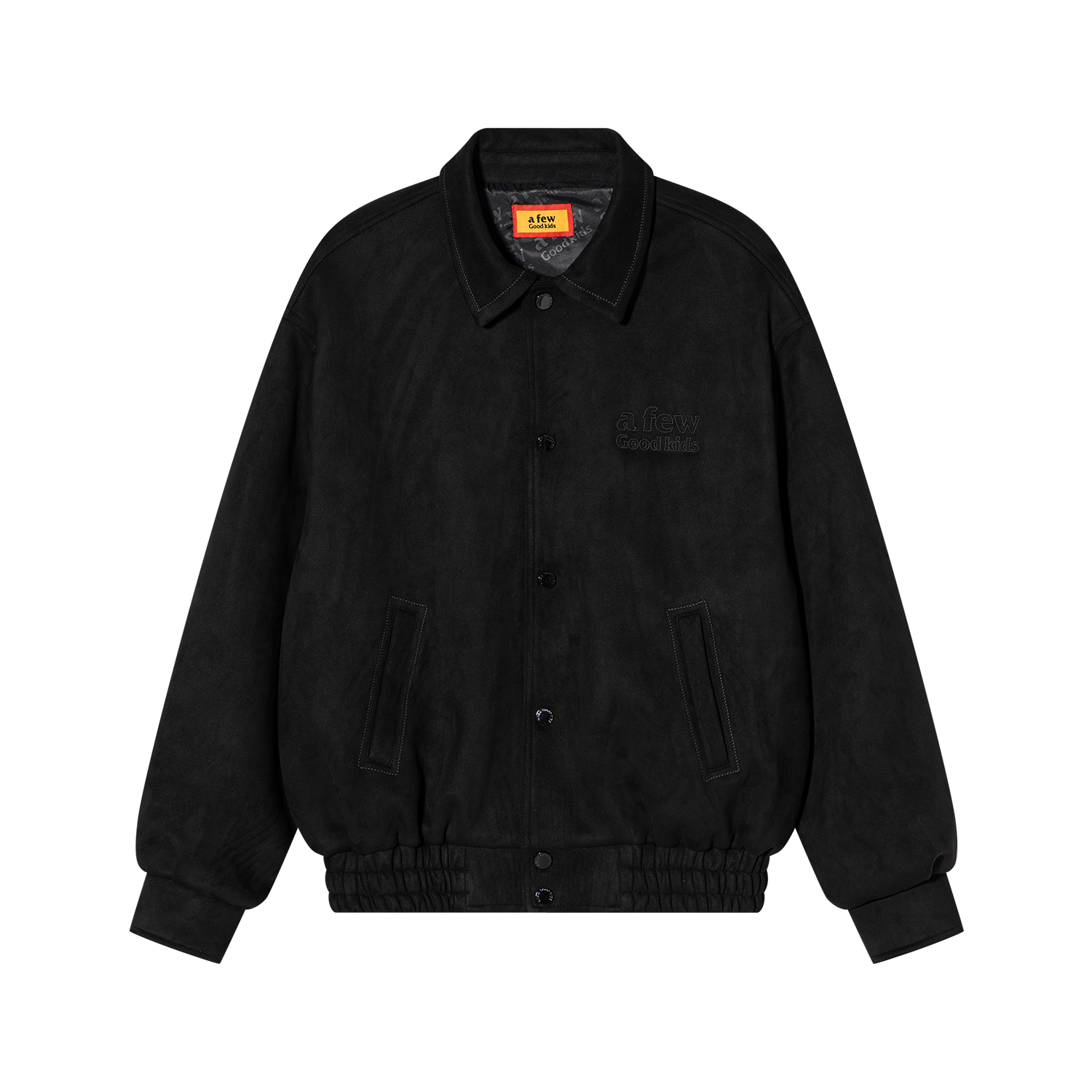 DONCARE(AFGK) "Ethnic Style logo suede jacket" DONCARE(AFGK) "Ethnic Style logo suede jacket"