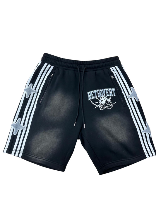 STAR TRACK SHORTS - BLACK