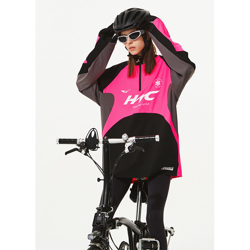 Cycling Colorblock Zipper Tee Cycling Colorblock Zipper Tee