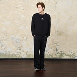 Embroidered Logo Pullover Sweater Embroidered Logo Pullover Sweater