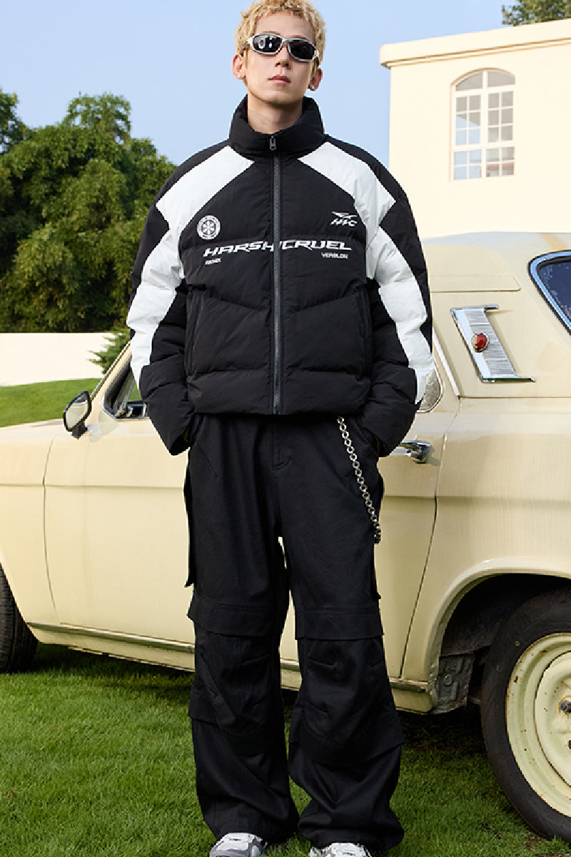 Racing Colorblock Padded Jacket Racing Colorblock Padded Jacket