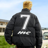 Football Club Embroidered Down Coat Football Club Embroidered Down Coat