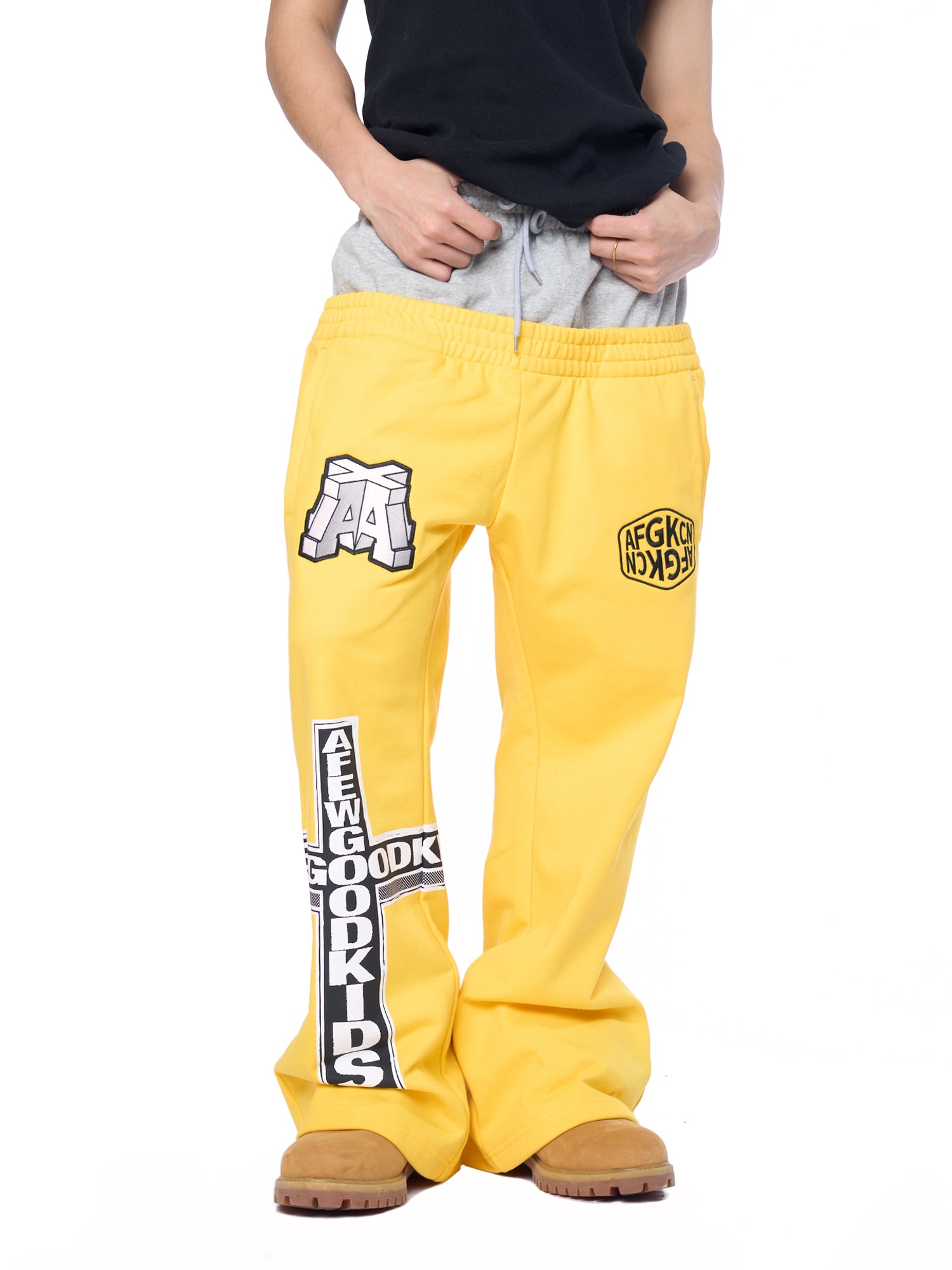 DONCARE(AFGK) "Two-piece logo trousers" DONCARE(AFGK) "Two-piece logo trousers"