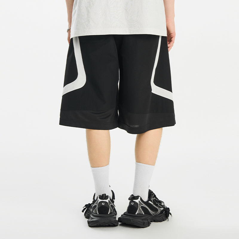 Spliced Mesh Shorts Spliced Mesh Shorts