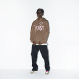 Handpainted Logo Printed Hoodie Handpainted Logo Printed Hoodie