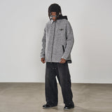 Metal Logo Padded Hooded Jacket Metal Logo Padded Hooded Jacket