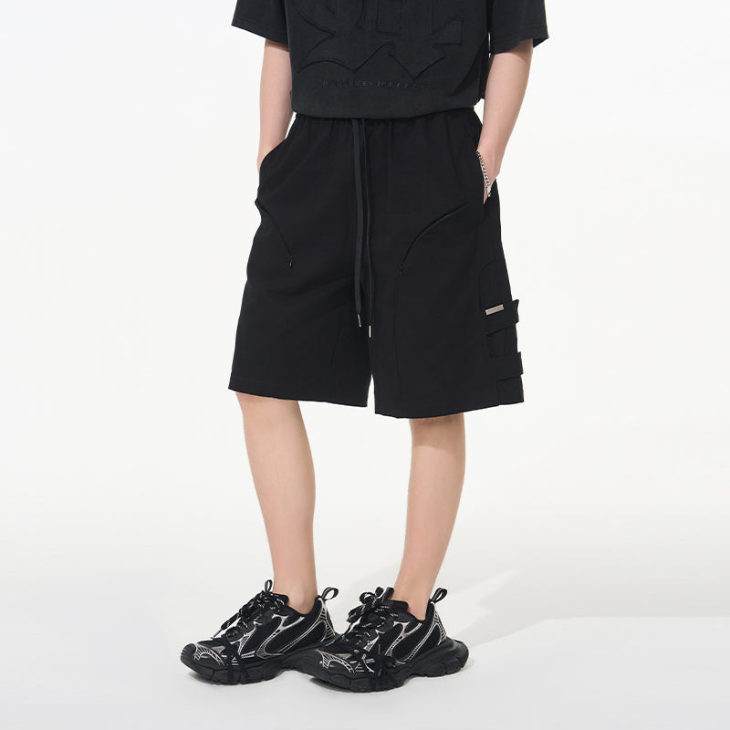 Functional Cargo Drawstring Shorts Functional Cargo Drawstring Shorts