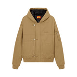 DONCARE(AFGK) "Canvas clasp hooded jacket" DONCARE(AFGK) "Canvas clasp hooded jacket"