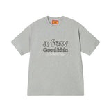 DONCARE(AFGK) "Embroidered tweed logo tee" DONCARE(AFGK) "Embroidered tweed logo tee"