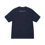 DONCARE(AFGK) "Embroidered tweed logo tee" DONCARE(AFGK) "Embroidered tweed logo tee"