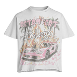 HOLLYWOOD T-SHIRT PINK HOLLYWOOD T-SHIRT PINK