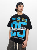 DONCARE(AFGK) "Vintage distressed logo tee" DONCARE(AFGK) "Vintage distressed logo tee"