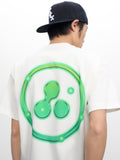 DONCARE(AFGK) "Lazer circle logo tee" DONCARE(AFGK) "Lazer circle logo tee"