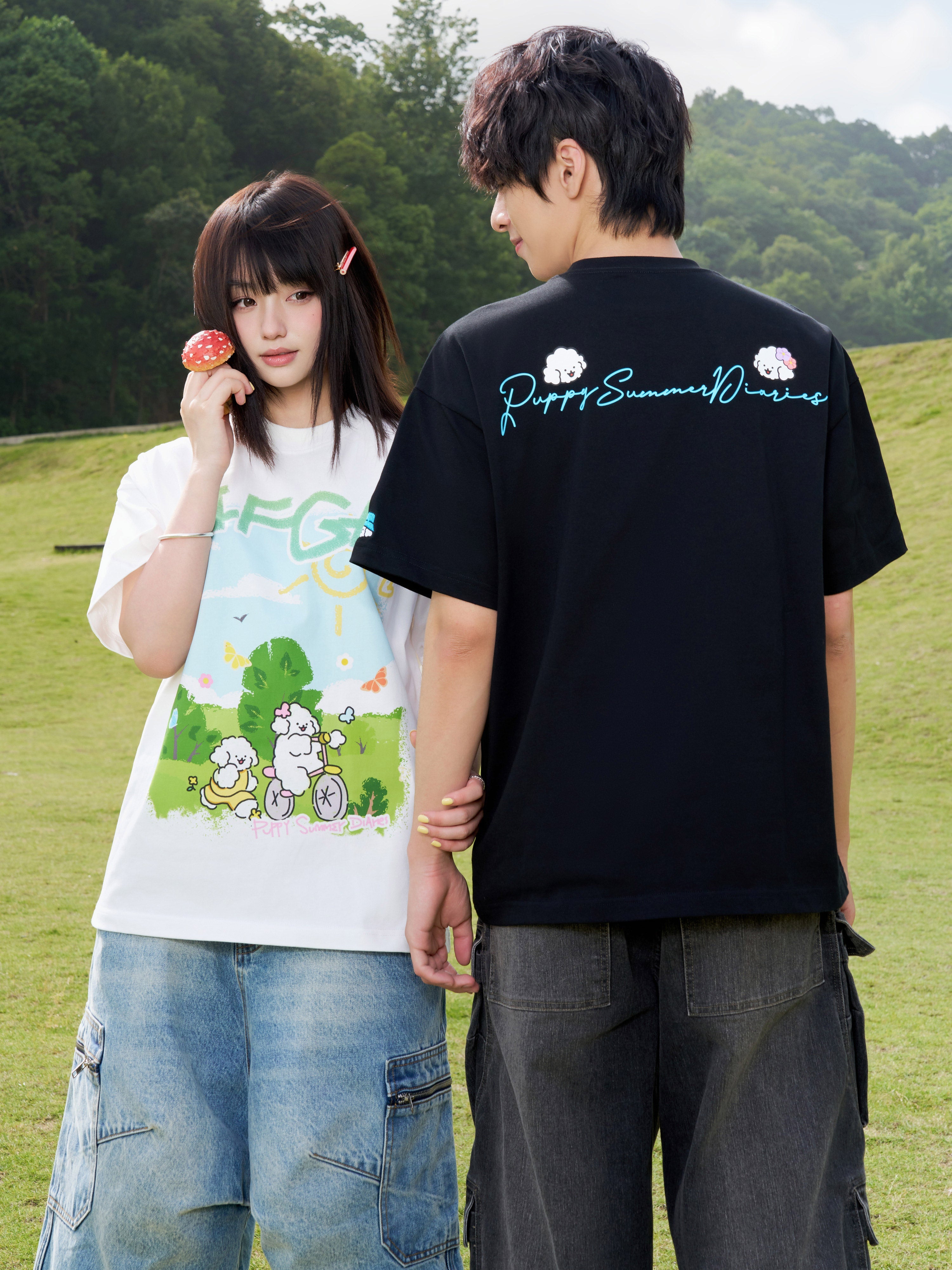 AFGK x Tombonia "Painting logo tee" AFGK x Tombonia "Painting logo tee"