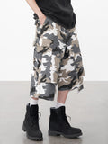 DONCARE(AFGK) "Snow camo baggy jorts" DONCARE(AFGK) "Snow camo baggy jorts"