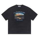 Washed Printed Mountain Tee Washed Printed Mountain Tee
