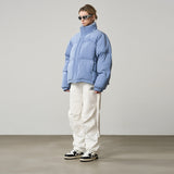 Stand Up Collar Velvet Down Jacket Stand Up Collar Velvet Down Jacket