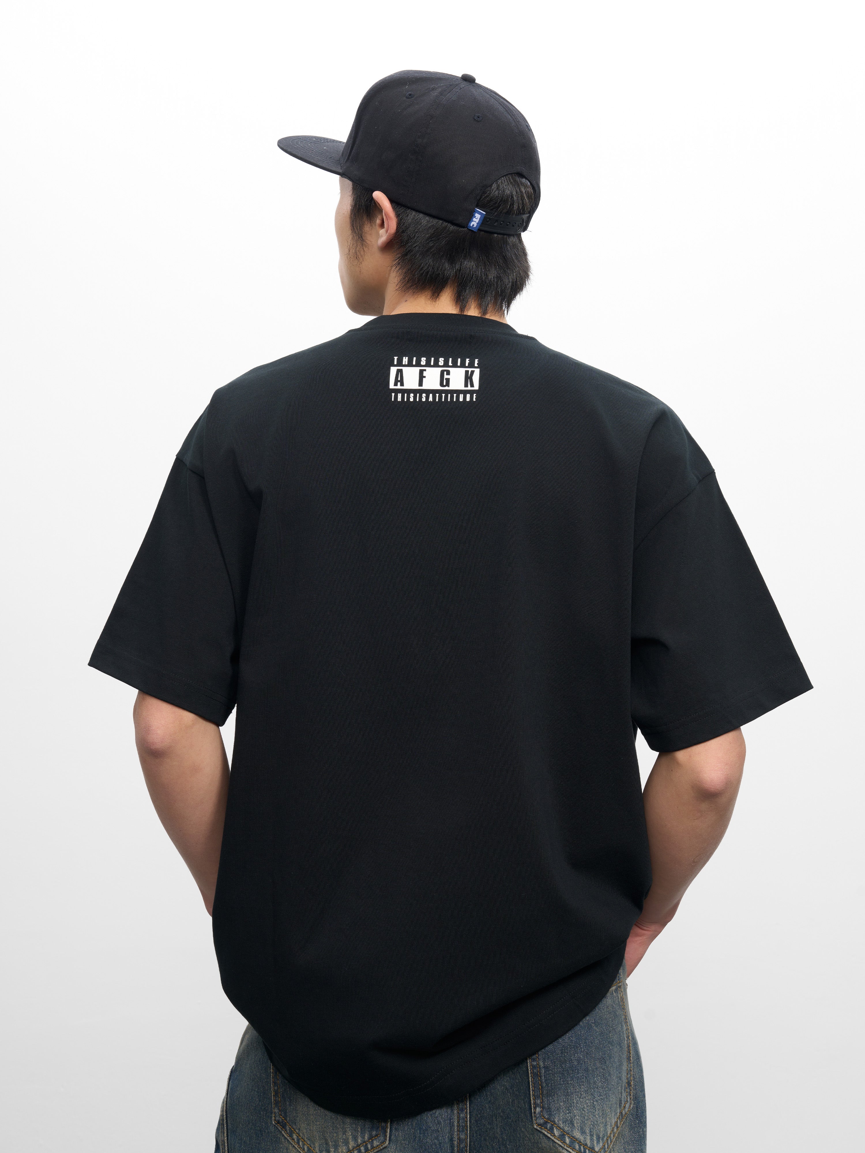 DONCARE(AFGK) "Pendants logo tee" DONCARE(AFGK) "Pendants logo tee"