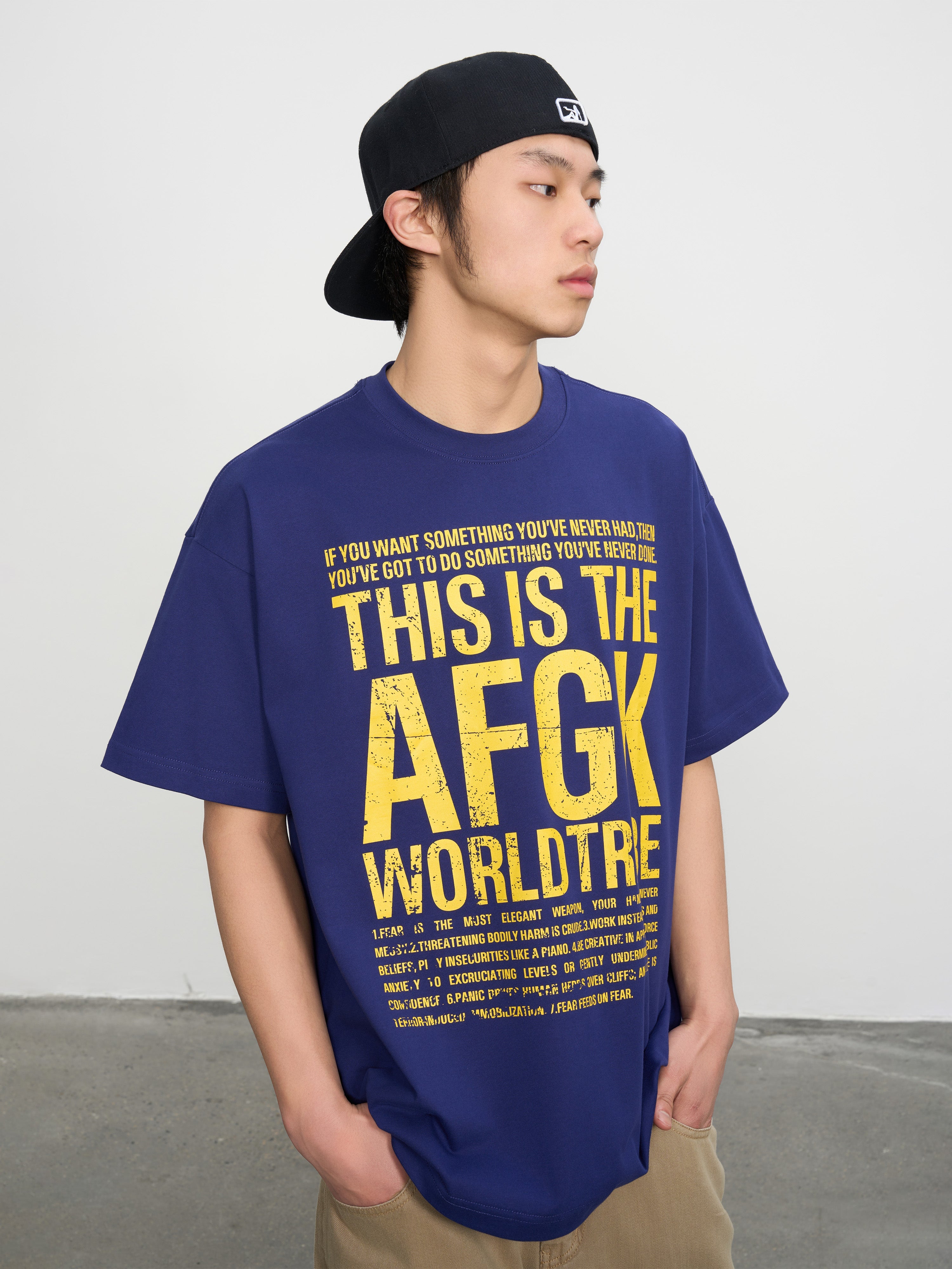 DONCARE(AFGK) "Poster logo tee" DONCARE(AFGK) "Poster logo tee"