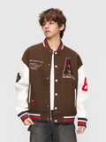 DONCARE(AFGK) "Logo badge varsity jacket" DONCARE(AFGK) "Logo badge varsity jacket"