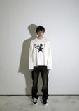 L/S Saint Star Tee - Chalk White L/S Saint Star Tee - Chalk White