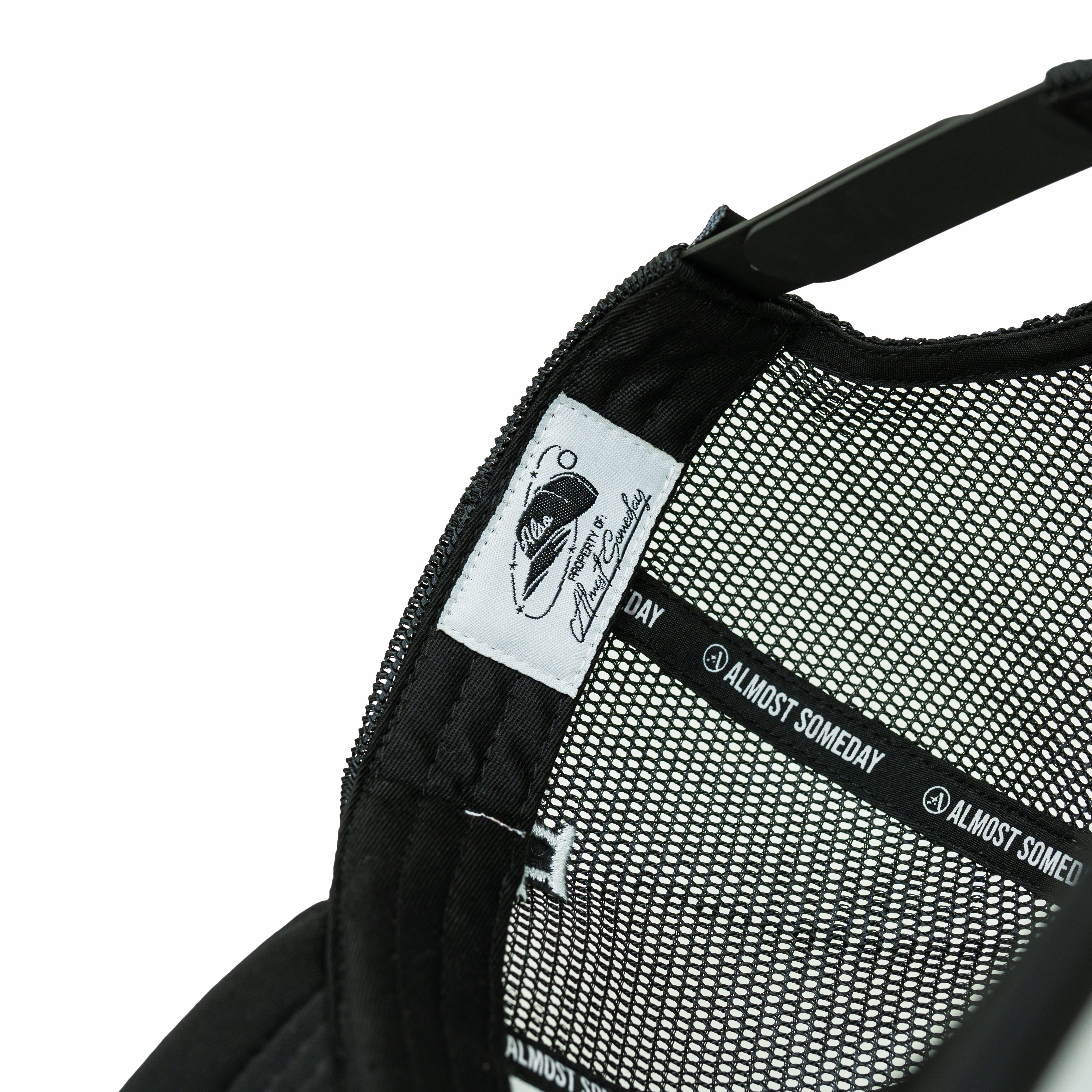 Grand Hotel Trucker Hat (Black/Teal) Grand Hotel Trucker Hat (Black/Teal)