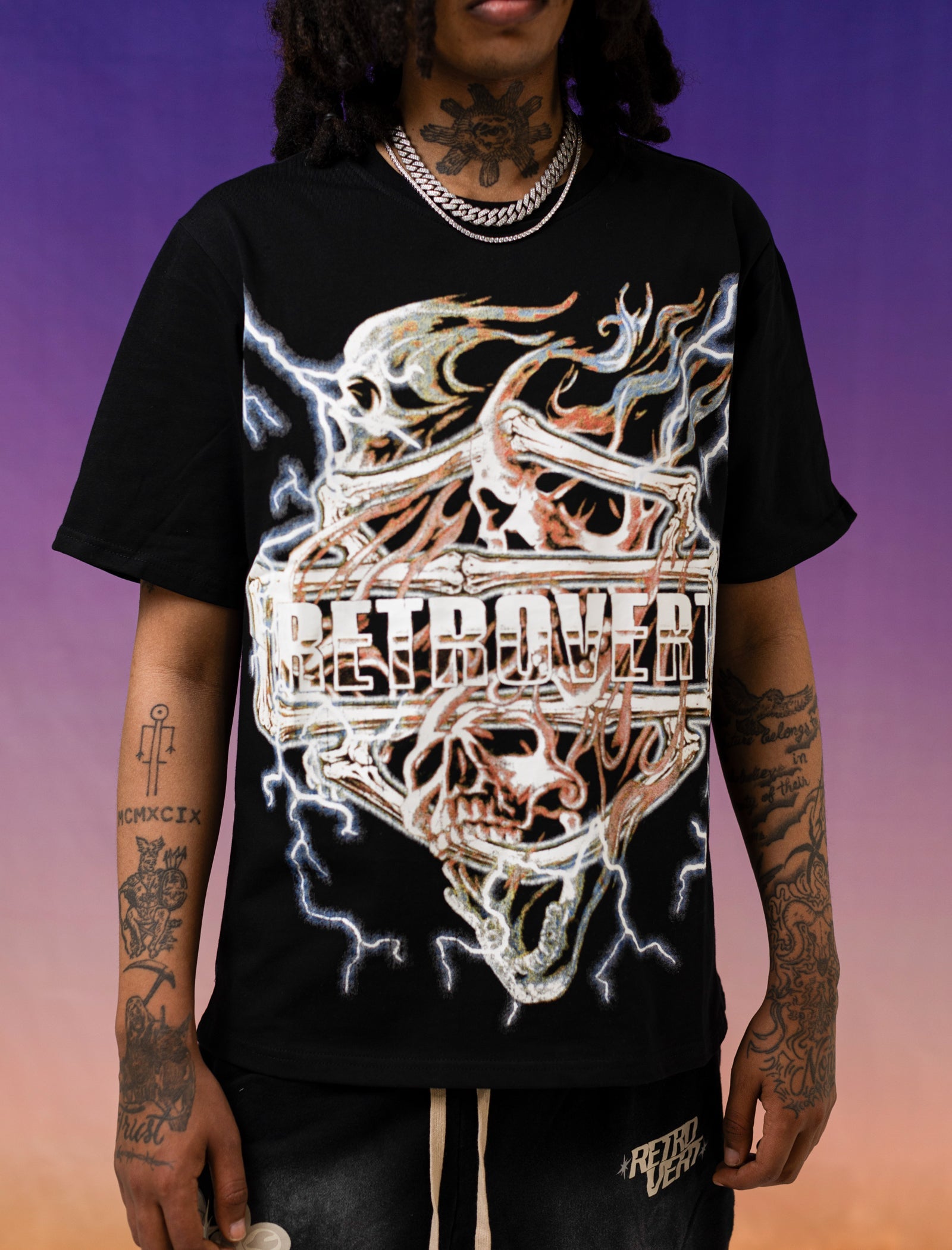 BLUE SKULL SHIRT BLUE SKULL SHIRT