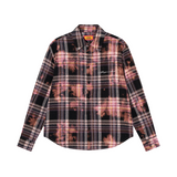 Tie-dye check shirt Tie-dye check shirt