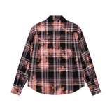 Tie-dye check shirt Tie-dye check shirt