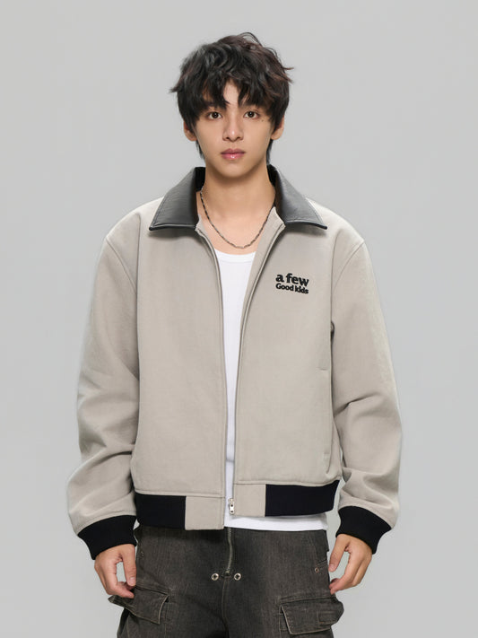 DOCNARE(AFGK) "Leather detroit jacket"